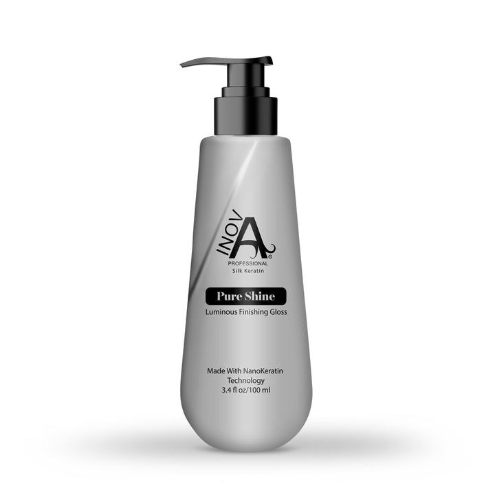Inova Professional Pure Shine – Lightweight Luminous Finishing Gloss for Frizz-Free, Radiant Hair – Salon-Quality Shine Treatment