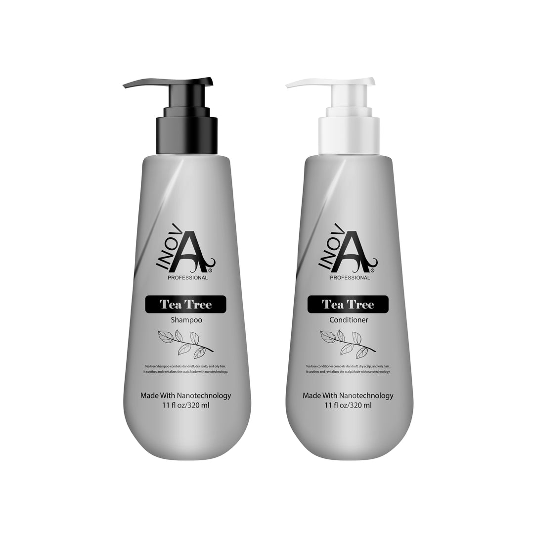Tea Tree Shampoo and Conditioner duo – Inova Professional Glam Collection
