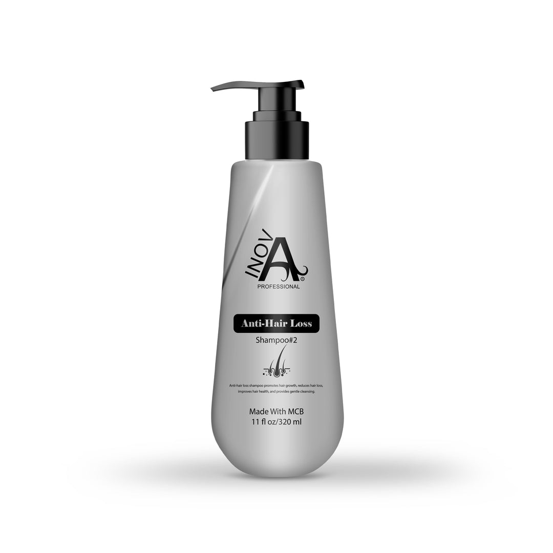 Anti-Hair Loss Shampoo #2 bottle on white background – Inova Professional