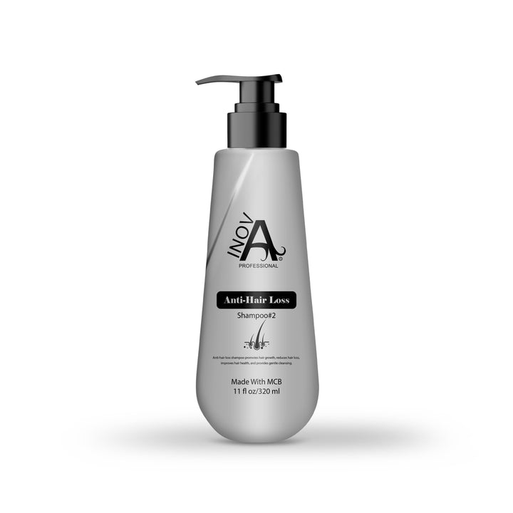 Anti-Hair Loss Shampoo #2 bottle on white background – Inova Professional