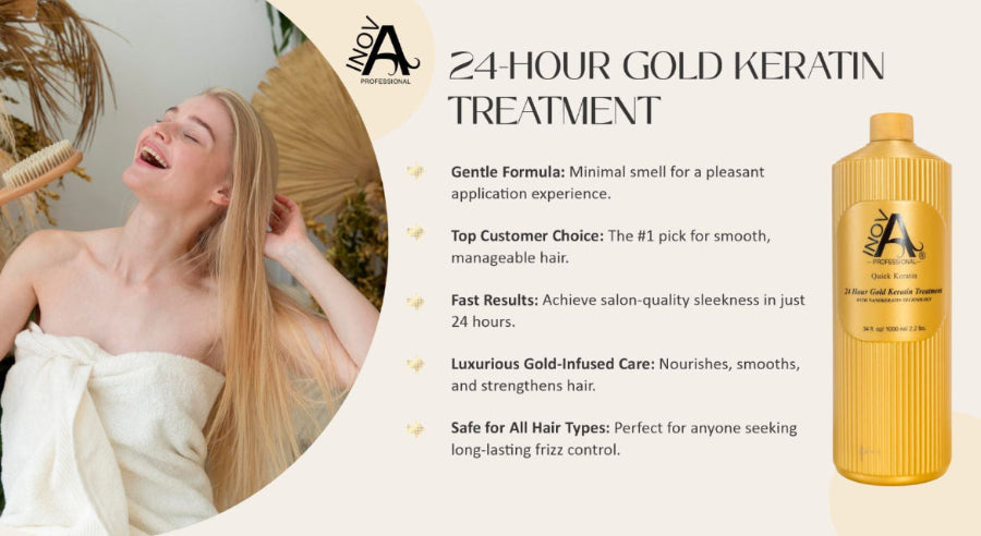 24 Hour Gold Keratin Treatment