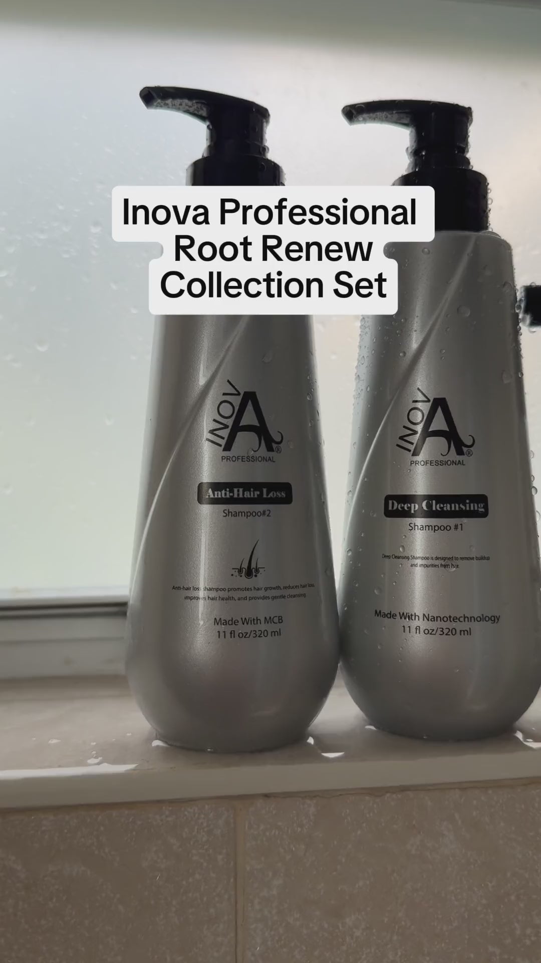 Step-by-step video using Root Renew Anti-Hair Loss Shampoo, Booster, and Tonic