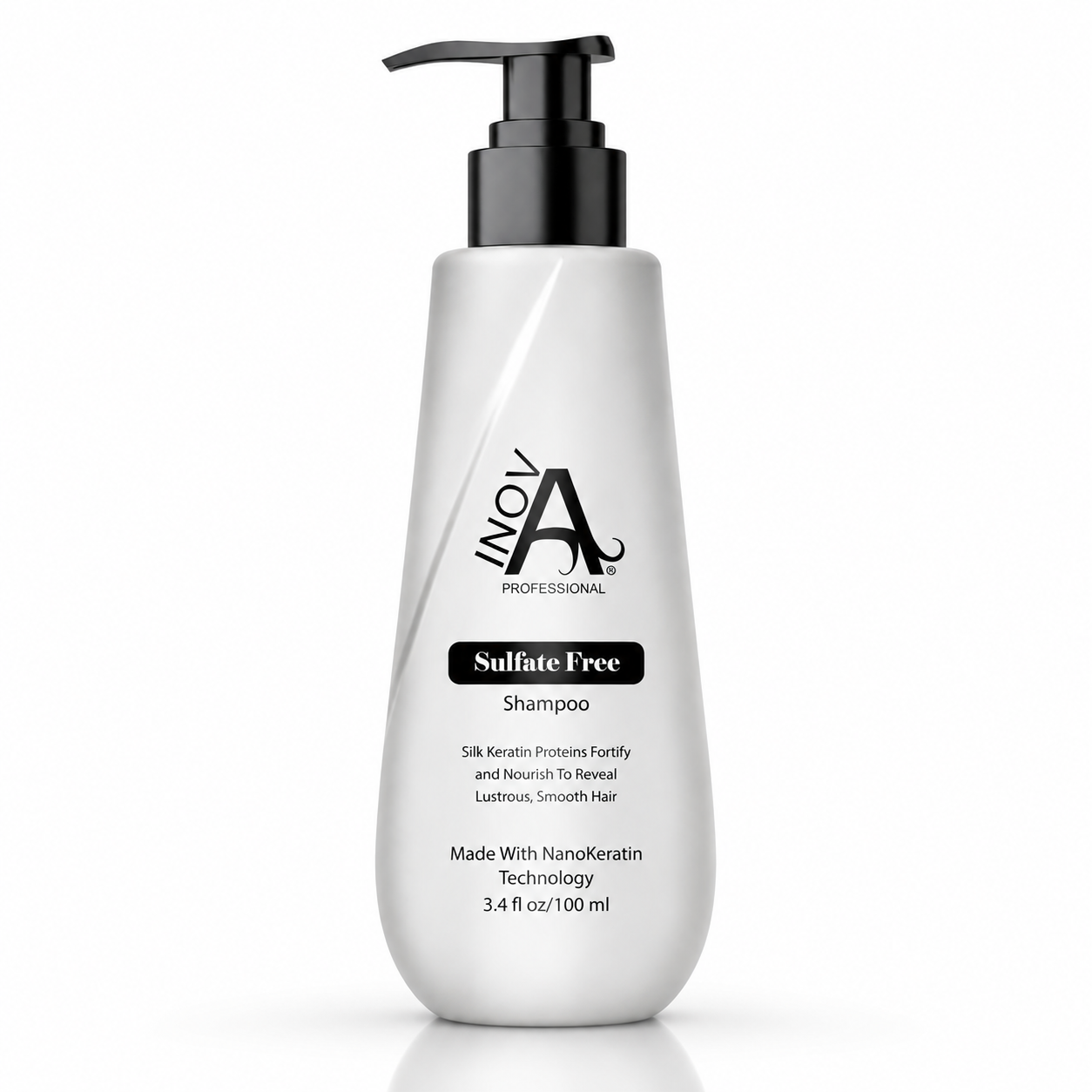 Silk Keratin Sulfate-Free Shampoo (3.4 oz) | Inova Professional