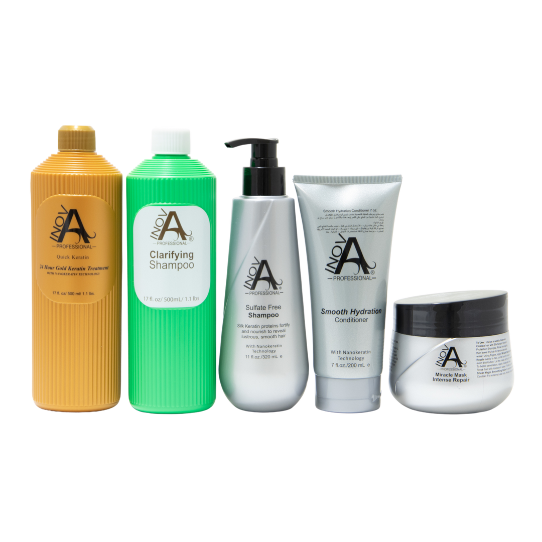 Supra Bundle - 24 Hour Gold Keratin - Inova Professional