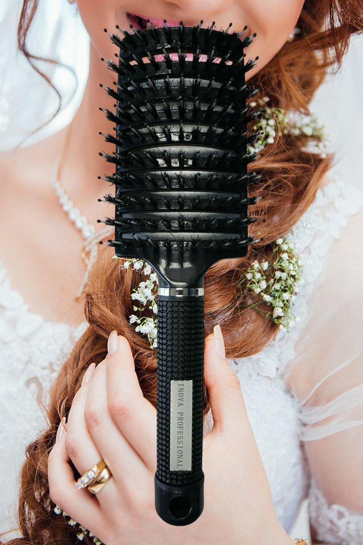 Inova Professional Boar Bristle Hair Brush