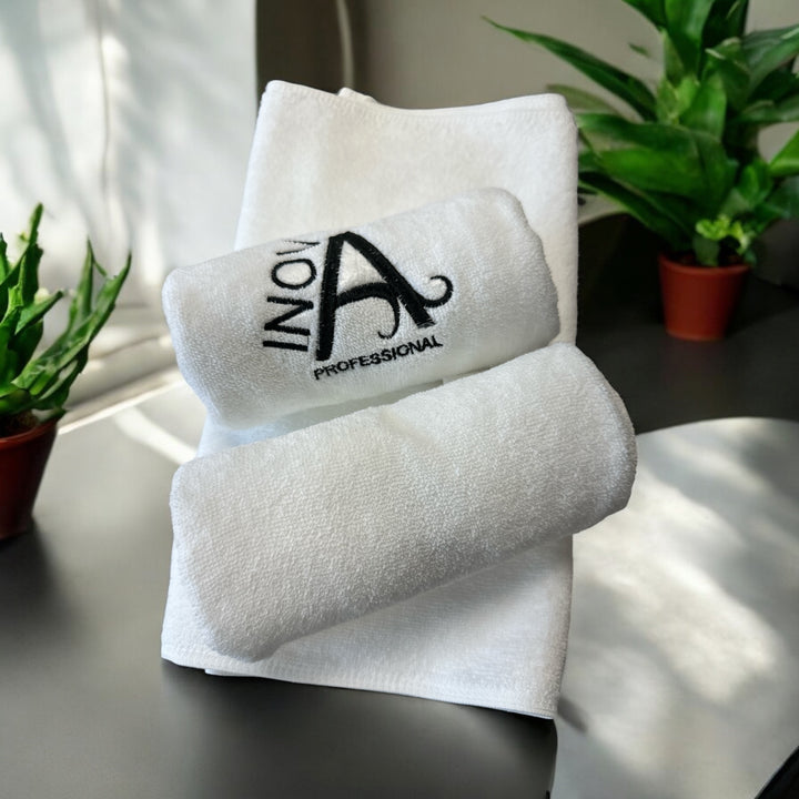 Inova professional White Salon & Spa Quality 100% Cotton Towel 29 x 14 Inches