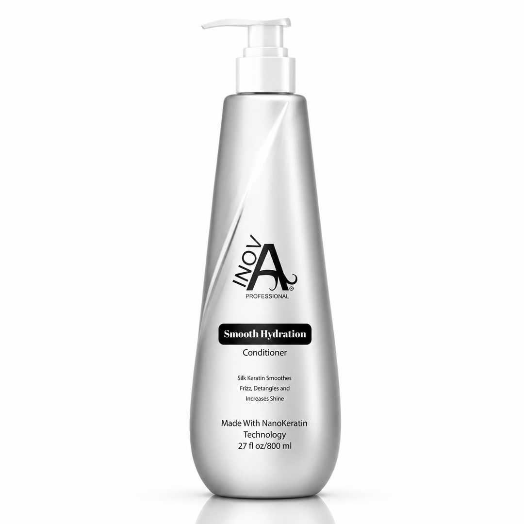 Inova Professional Smooth Hydration Conditioner 27 oz with NanoKeratin Technology for smooth hydrated shiny healthy-looking hair