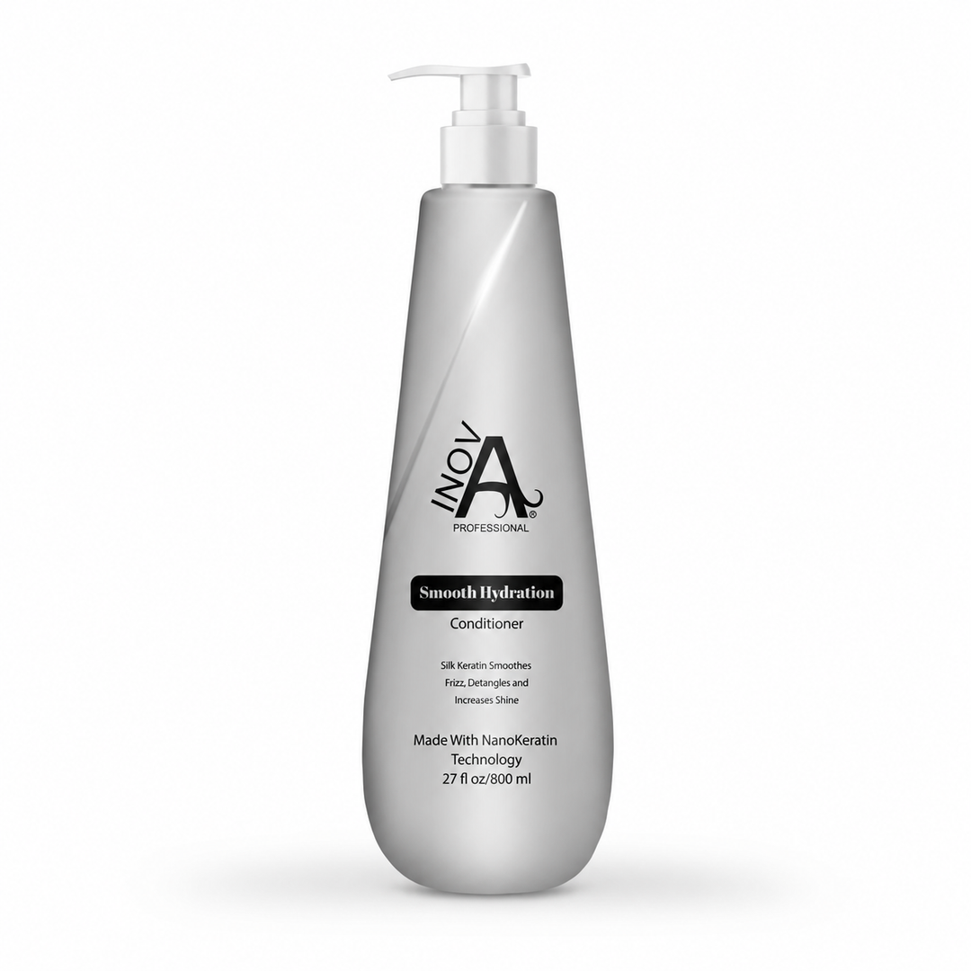 Inova Professional Smooth Hydration Conditioner 27 oz with NanoKeratin Technology for smooth hydrated shiny healthy-looking hair