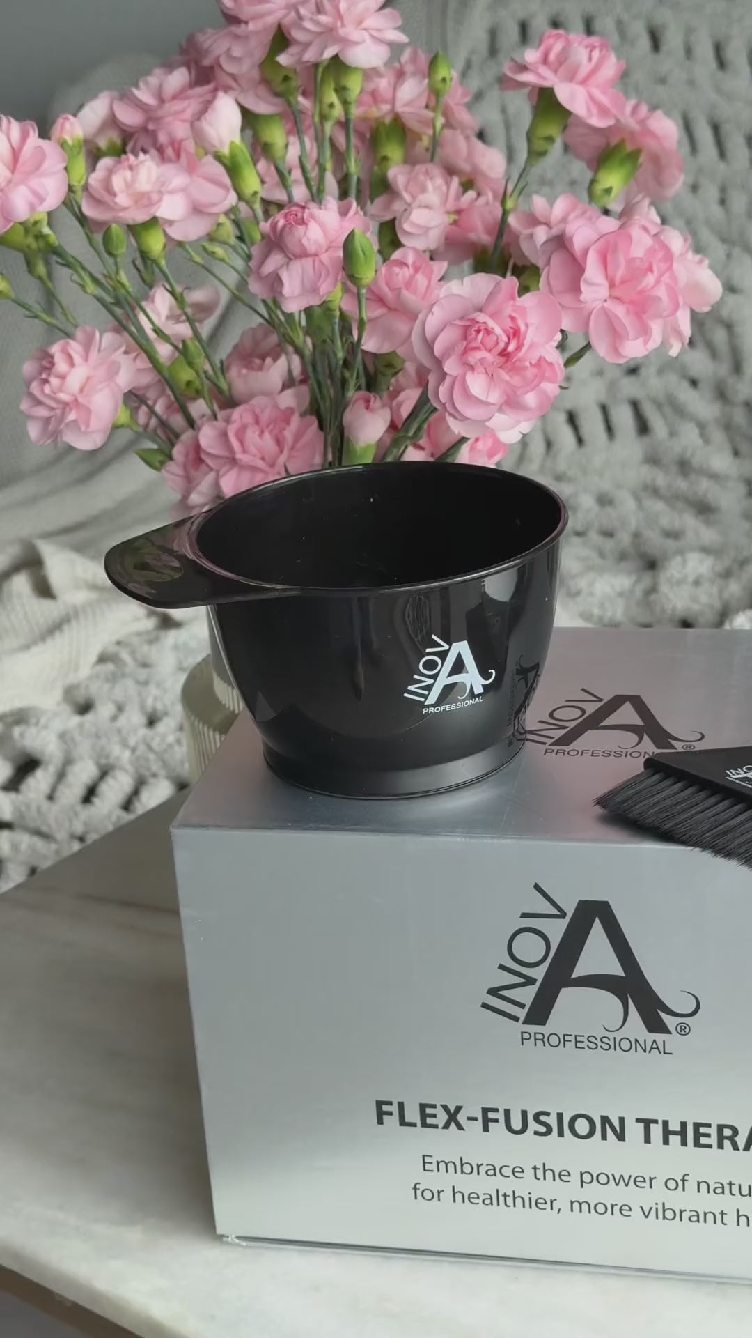 Kristina Gracheva reviews Flex-Fusion Therapy, showing before-and-after results of the 3-step keratin deep conditioning treatment that restores shine, smoothness, and strength to dry, frizzy hair.