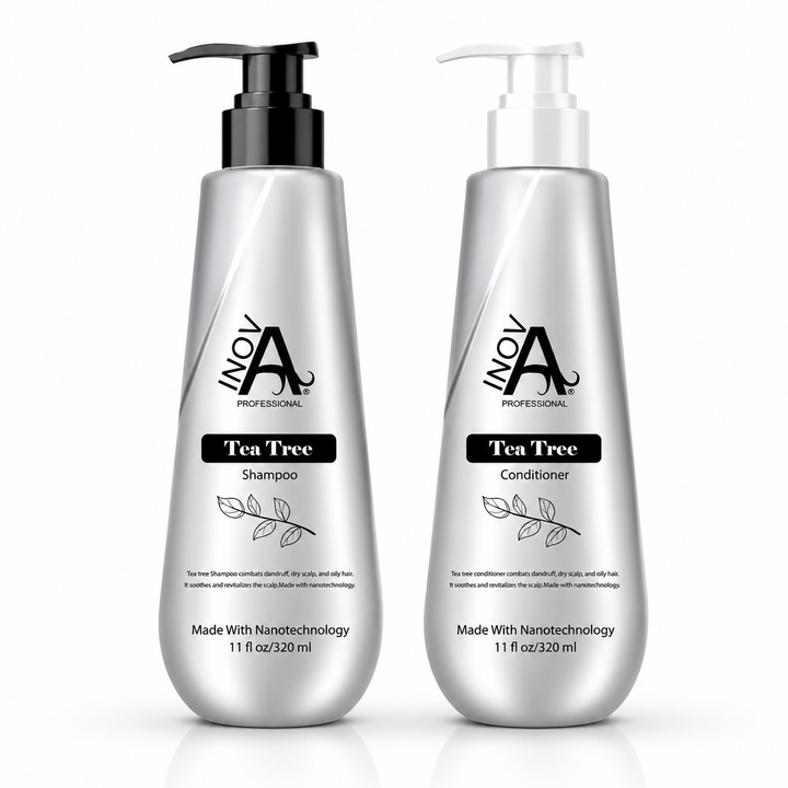 Inova Professional Tea Tree Shampoo & Conditioner Set | 11 Oz