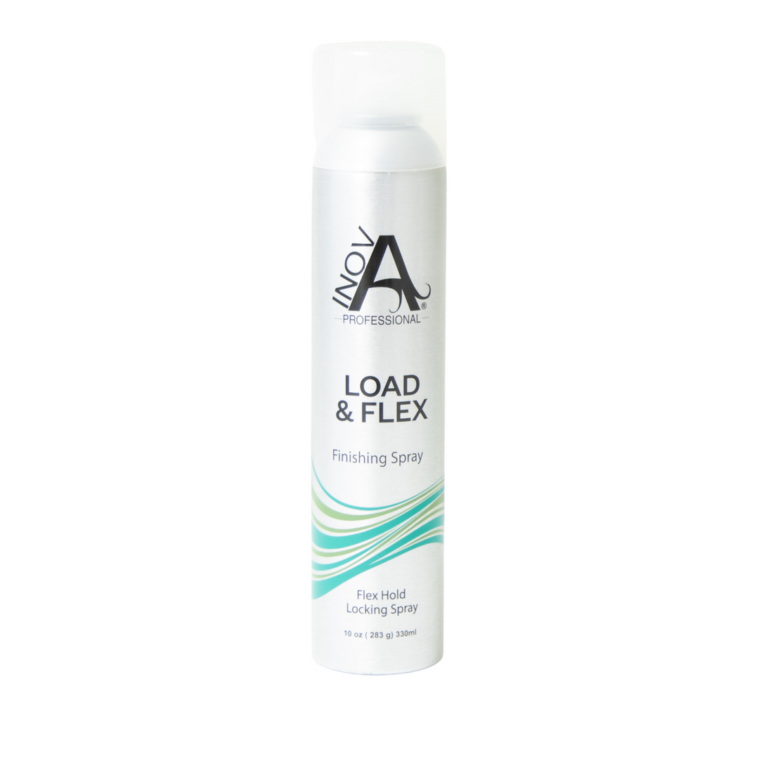 Salon - Load & Flex Finishing Spray - Flex Hold 10 oz. - Inova Professional