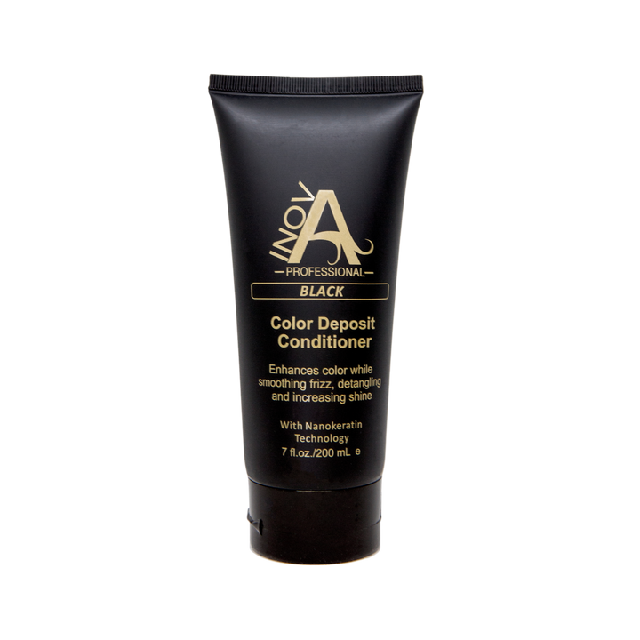 Salon - Color Deposit Conditioner Black - 7 oz. - Inova Professional